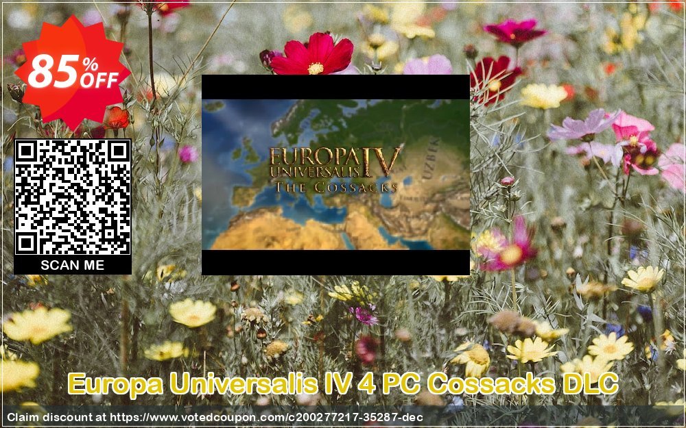 Europa Universalis IV 4 PC Cossacks DLC Coupon Code Apr 2024, 85% OFF - VotedCoupon