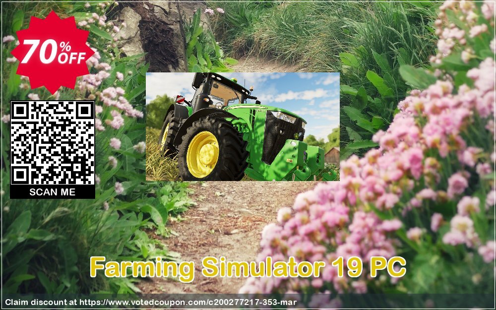 Farming Simulator 19 PC Coupon Code Apr 2024, 70% OFF - VotedCoupon