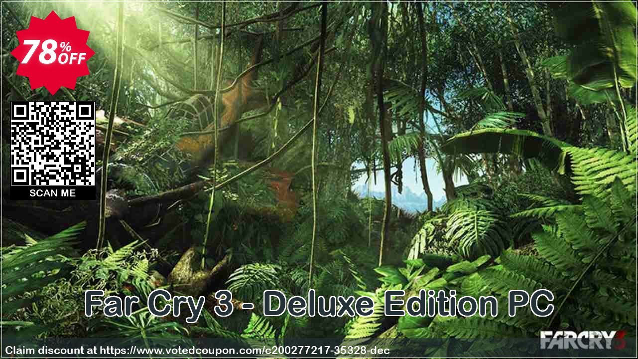 Far Cry 3 - Deluxe Edition PC Coupon, discount Far Cry 3 - Deluxe Edition PC Deal 2024 CDkeys. Promotion: Far Cry 3 - Deluxe Edition PC Exclusive Sale offer 