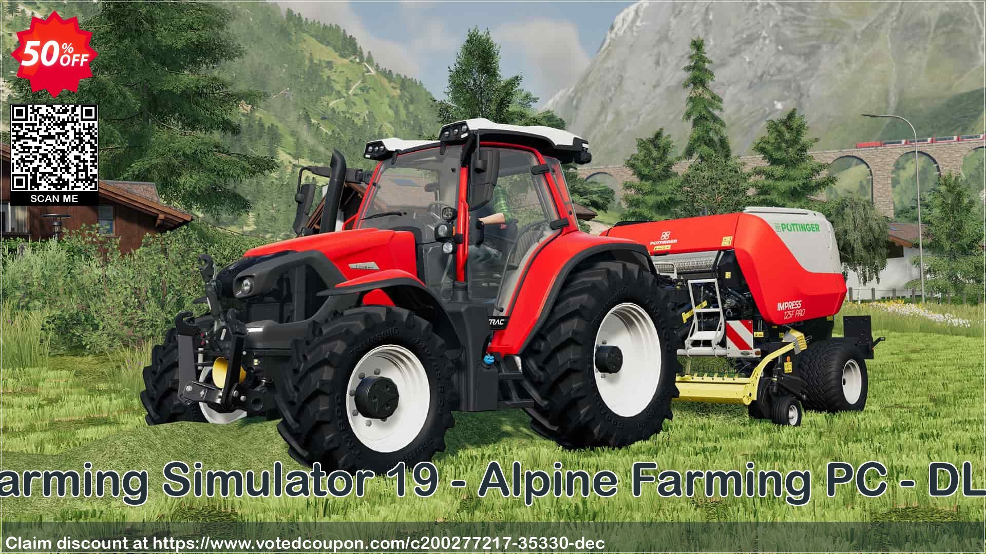 Farming Simulator 19 - Alpine Farming PC - DLC Coupon, discount Farming Simulator 19 - Alpine Farming PC - DLC Deal 2024 CDkeys. Promotion: Farming Simulator 19 - Alpine Farming PC - DLC Exclusive Sale offer 