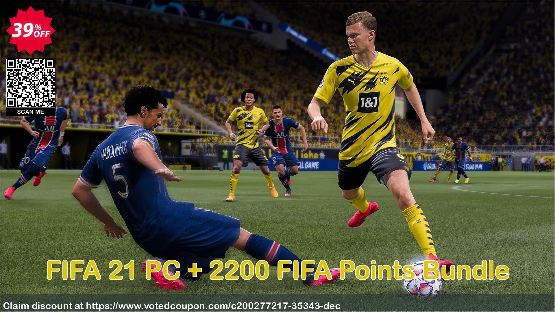 FIFA 21 PC + 2200 FIFA Points Bundle Coupon Code Apr 2024, 39% OFF - VotedCoupon