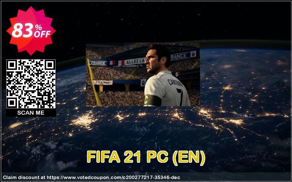 FIFA 21 PC, EN  Coupon, discount FIFA 21 PC (EN) Deal 2024 CDkeys. Promotion: FIFA 21 PC (EN) Exclusive Sale offer 