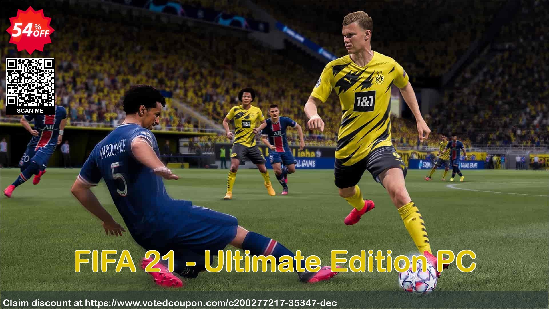 FIFA 21 - Ultimate Edition PC Coupon, discount FIFA 21 - Ultimate Edition PC Deal 2024 CDkeys. Promotion: FIFA 21 - Ultimate Edition PC Exclusive Sale offer 