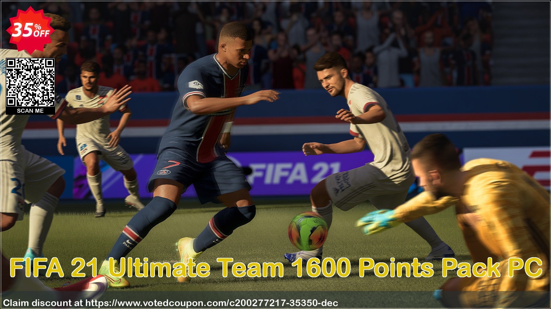 FIFA 21 Ultimate Team 1600 Points Pack PC Coupon Code Apr 2024, 35% OFF - VotedCoupon