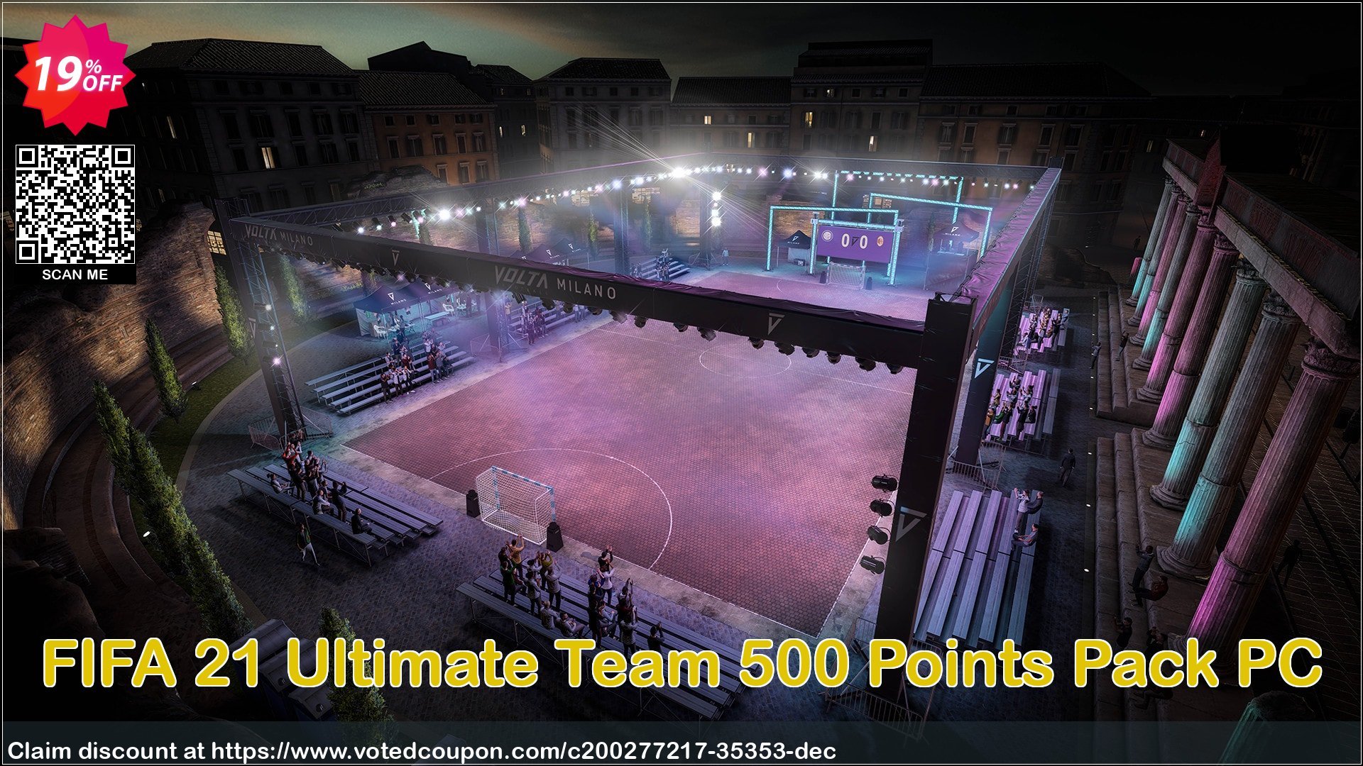 FIFA 21 Ultimate Team 500 Points Pack PC Coupon Code May 2024, 19% OFF - VotedCoupon