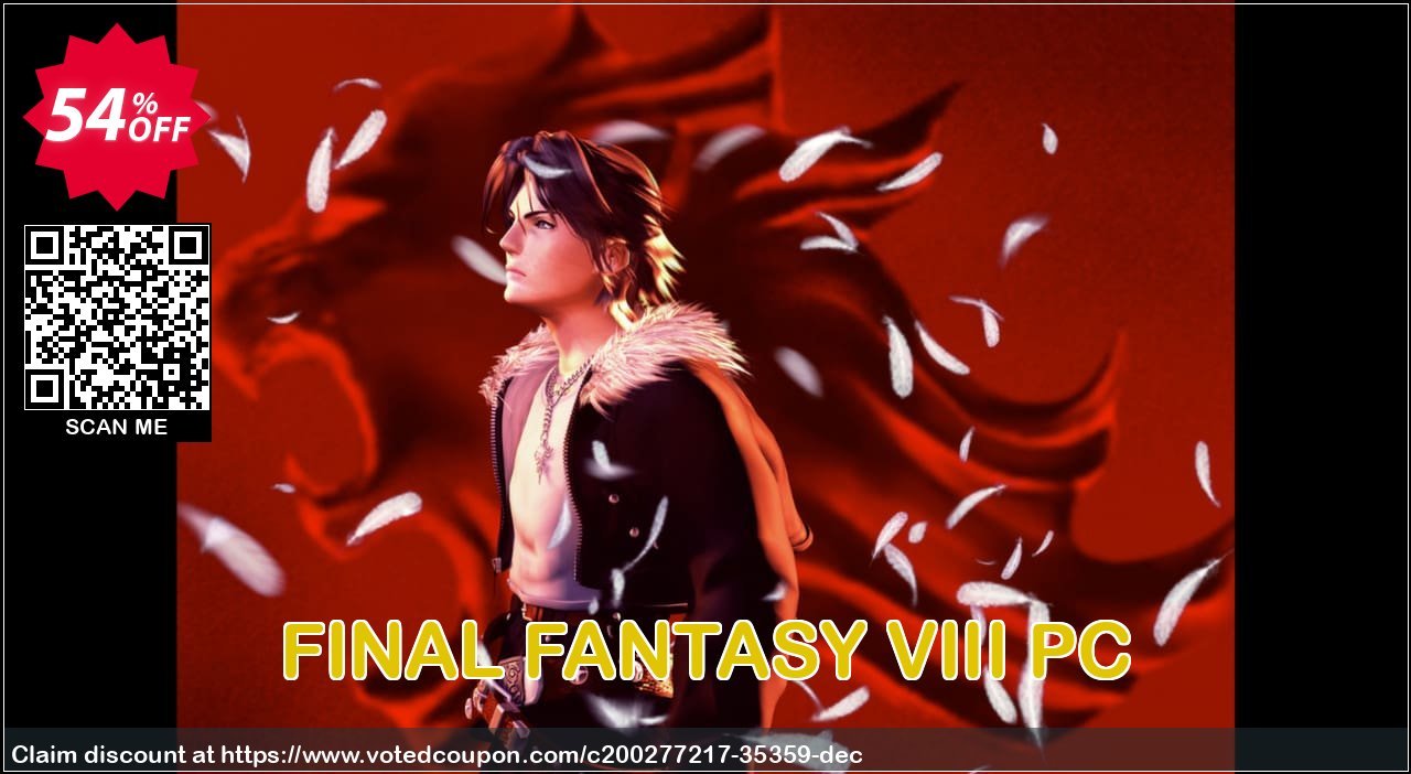 FINAL FANTASY VIII PC Coupon, discount FINAL FANTASY VIII PC Deal 2024 CDkeys. Promotion: FINAL FANTASY VIII PC Exclusive Sale offer 