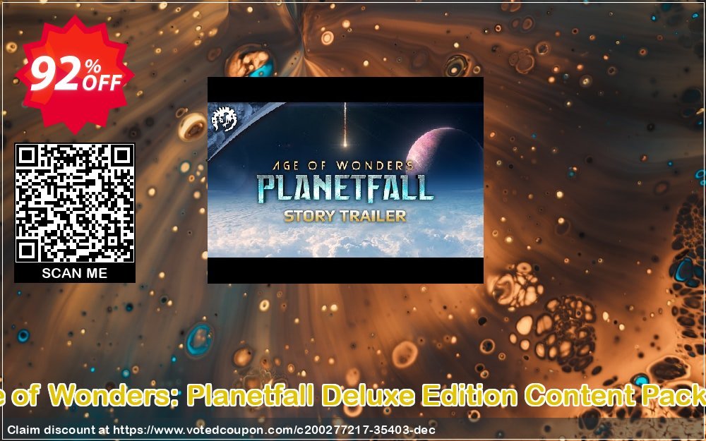 Age of Wonders: Planetfall Deluxe Edition Content Pack PC Coupon, discount Age of Wonders: Planetfall Deluxe Edition Content Pack PC Deal 2024 CDkeys. Promotion: Age of Wonders: Planetfall Deluxe Edition Content Pack PC Exclusive Sale offer 