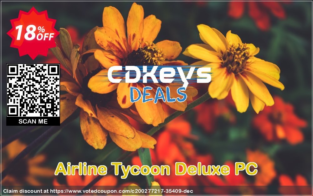 Airline Tycoon Deluxe PC Coupon, discount Airline Tycoon Deluxe PC Deal 2024 CDkeys. Promotion: Airline Tycoon Deluxe PC Exclusive Sale offer 