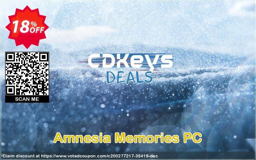 Amnesia Memories PC Coupon Code Apr 2024, 18% OFF - VotedCoupon