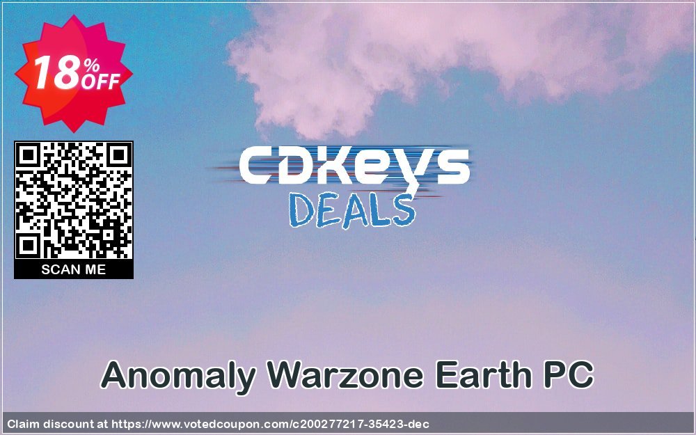 Anomaly Warzone Earth PC Coupon, discount Anomaly Warzone Earth PC Deal 2024 CDkeys. Promotion: Anomaly Warzone Earth PC Exclusive Sale offer 
