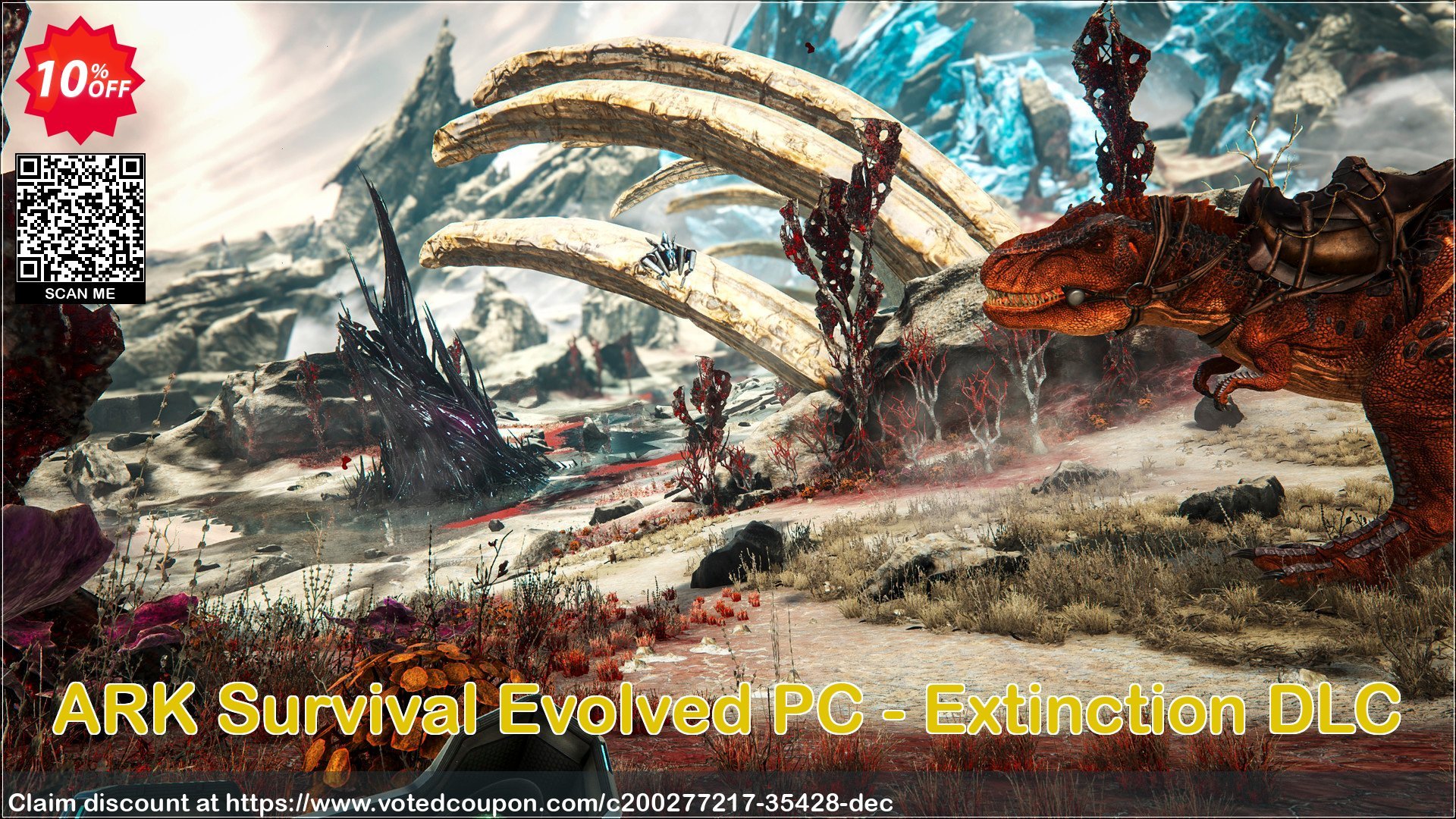 ARK Survival Evolved PC - Extinction DLC Coupon Code May 2024, 10% OFF - VotedCoupon