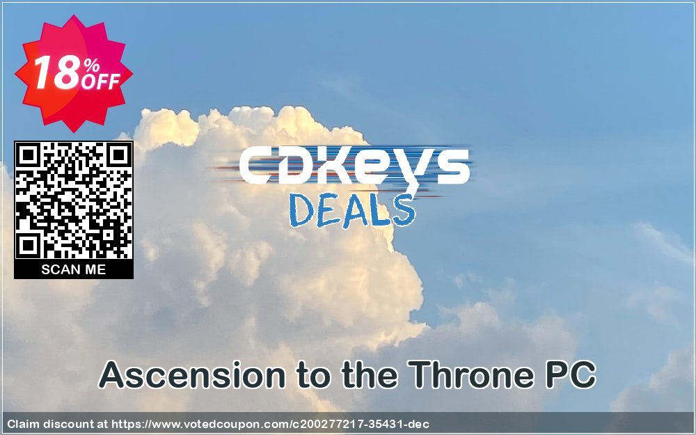 Ascension to the Throne PC Coupon, discount Ascension to the Throne PC Deal 2024 CDkeys. Promotion: Ascension to the Throne PC Exclusive Sale offer 