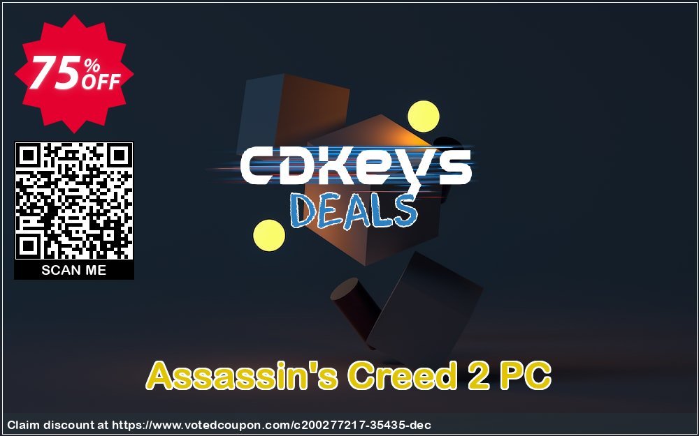 Assassin&#039;s Creed 2 PC Coupon, discount Assassin's Creed 2 PC Deal 2024 CDkeys. Promotion: Assassin's Creed 2 PC Exclusive Sale offer 