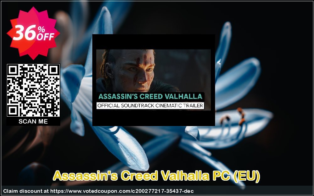 Assassin's Creed Valhalla PC, EU  Coupon Code Apr 2024, 36% OFF - VotedCoupon