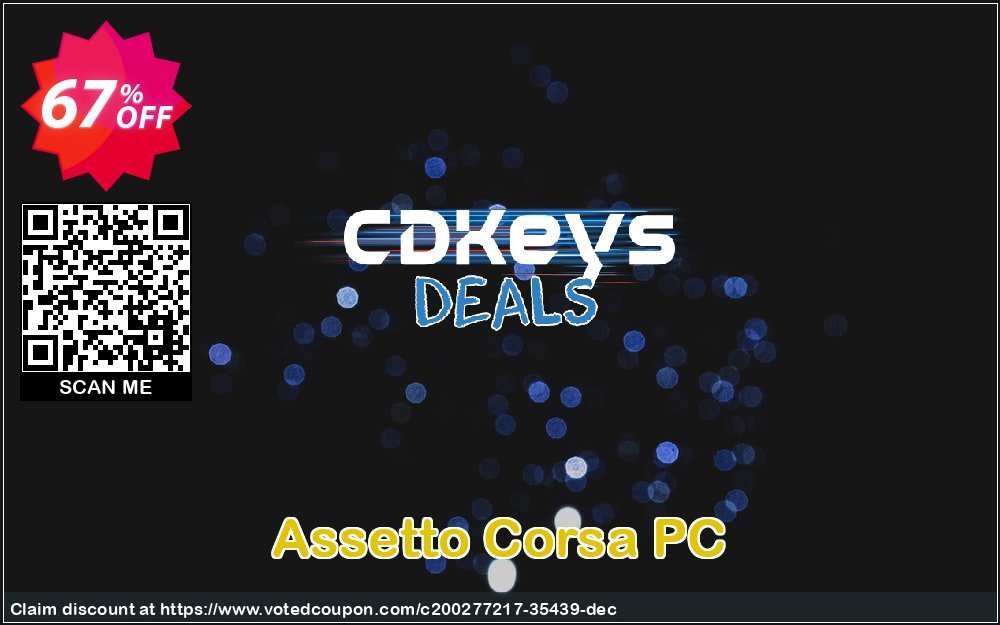 Assetto Corsa PC Coupon, discount Assetto Corsa PC Deal 2024 CDkeys. Promotion: Assetto Corsa PC Exclusive Sale offer 