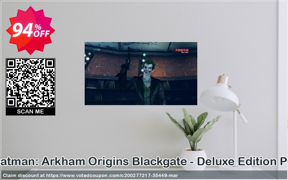 Batman: Arkham Origins Blackgate - Deluxe Edition PC Coupon Code May 2024, 94% OFF - VotedCoupon