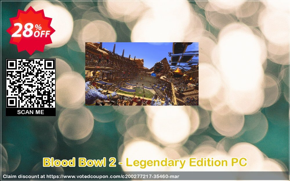 Blood Bowl 2 - Legendary Edition PC Coupon, discount Blood Bowl 2 - Legendary Edition PC Deal 2024 CDkeys. Promotion: Blood Bowl 2 - Legendary Edition PC Exclusive Sale offer 