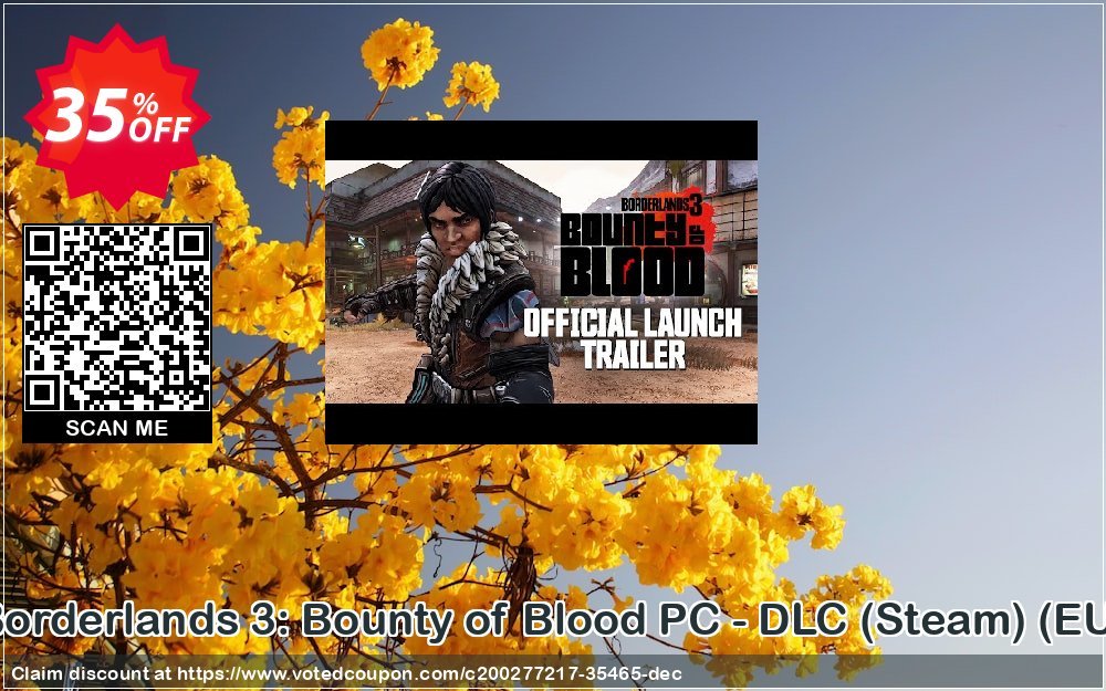 Borderlands 3: Bounty of Blood PC - DLC, Steam , EU  Coupon, discount Borderlands 3: Bounty of Blood PC - DLC (Steam) (EU) Deal 2024 CDkeys. Promotion: Borderlands 3: Bounty of Blood PC - DLC (Steam) (EU) Exclusive Sale offer 