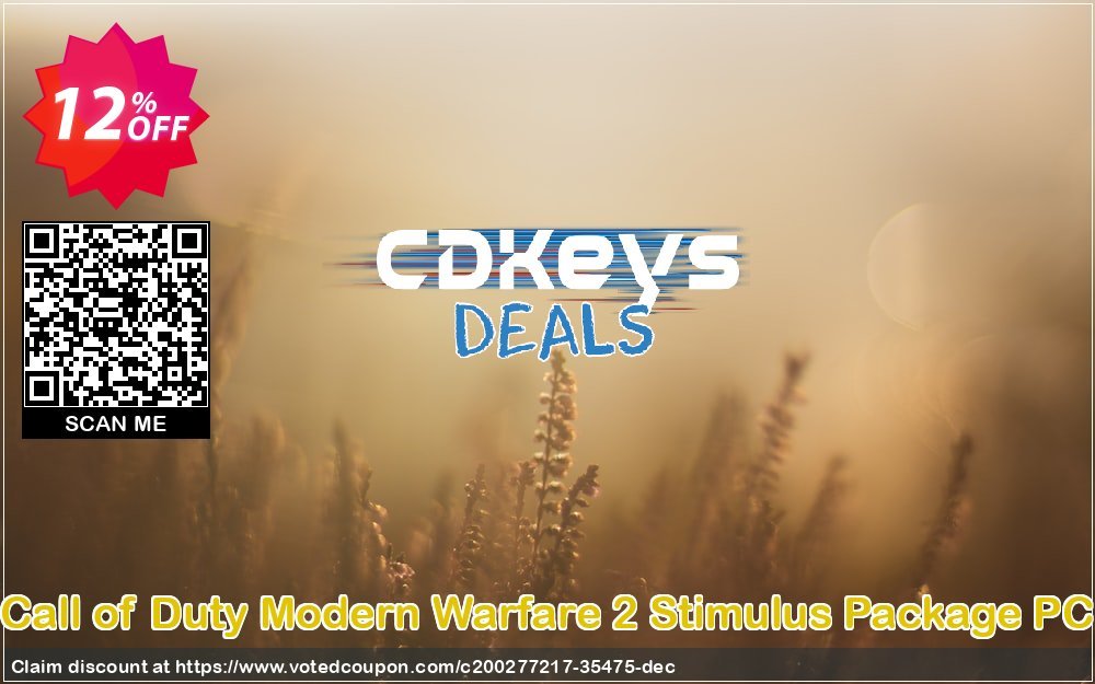 Call of Duty Modern Warfare 2 Stimulus Package PC Coupon Code Apr 2024, 12% OFF - VotedCoupon
