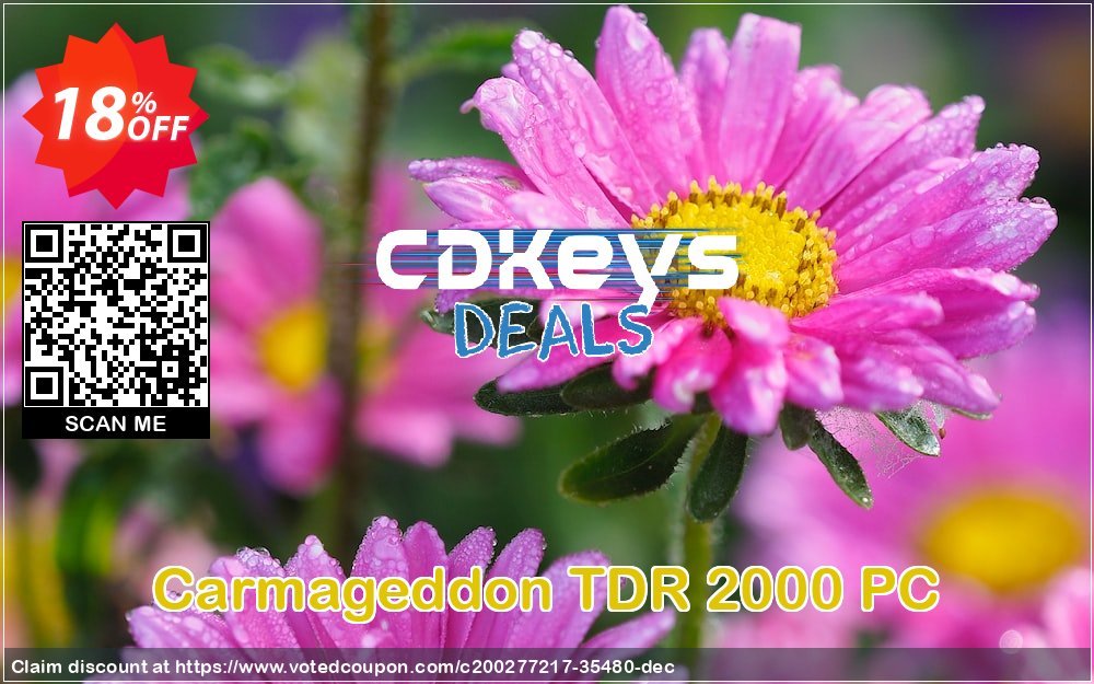 Carmageddon TDR 2000 PC Coupon, discount Carmageddon TDR 2000 PC Deal 2024 CDkeys. Promotion: Carmageddon TDR 2000 PC Exclusive Sale offer 