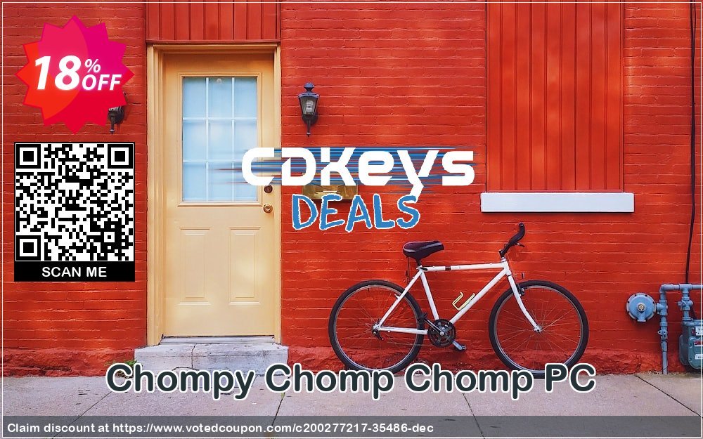 Chompy Chomp Chomp PC Coupon, discount Chompy Chomp Chomp PC Deal 2024 CDkeys. Promotion: Chompy Chomp Chomp PC Exclusive Sale offer 