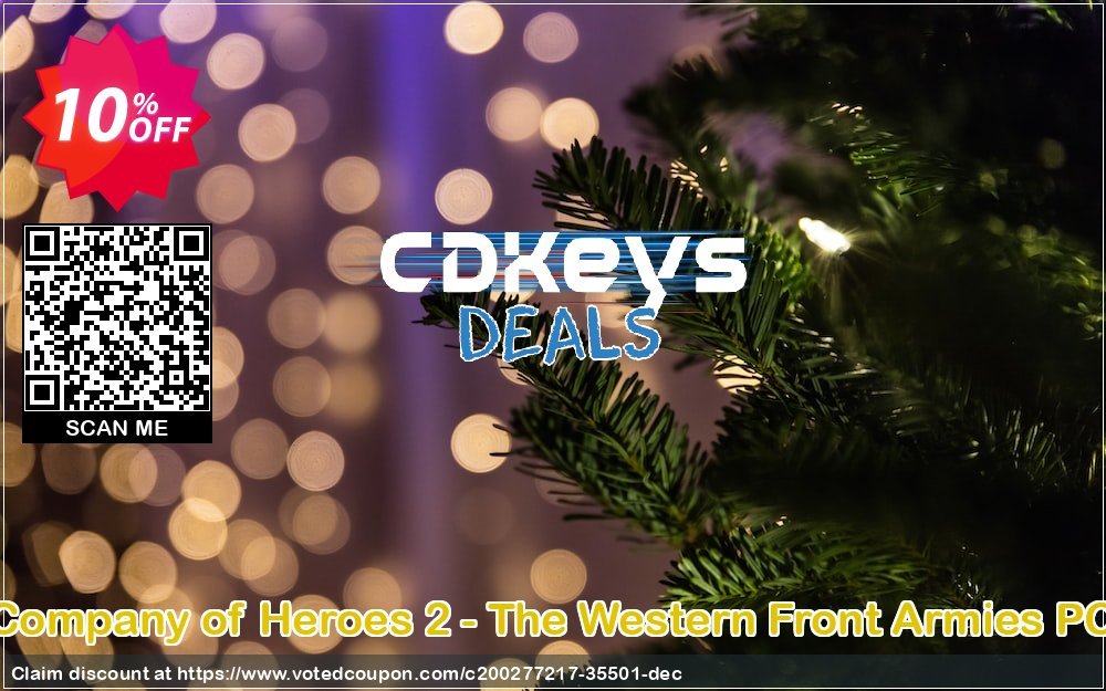 Company of Heroes 2 - The Western Front Armies PC Coupon, discount Company of Heroes 2 - The Western Front Armies PC Deal 2024 CDkeys. Promotion: Company of Heroes 2 - The Western Front Armies PC Exclusive Sale offer 