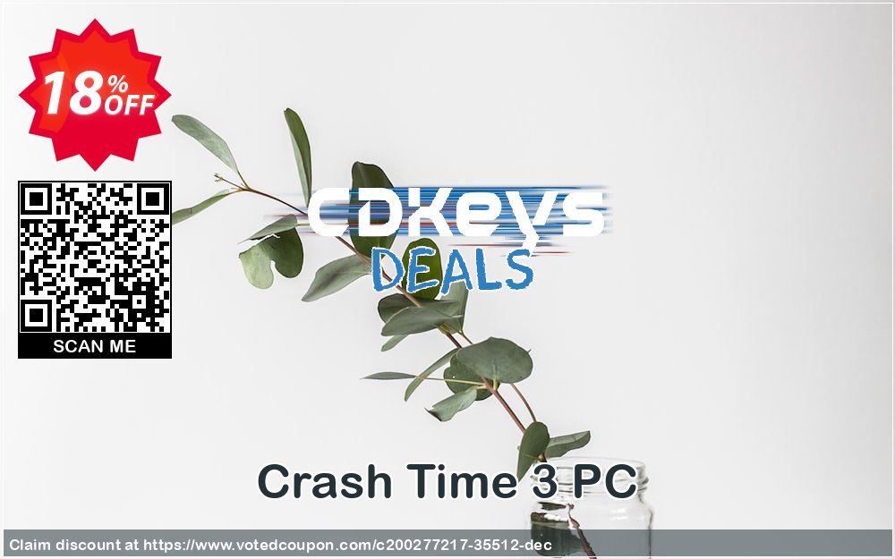 Crash Time 3 PC Coupon, discount Crash Time 3 PC Deal 2024 CDkeys. Promotion: Crash Time 3 PC Exclusive Sale offer 