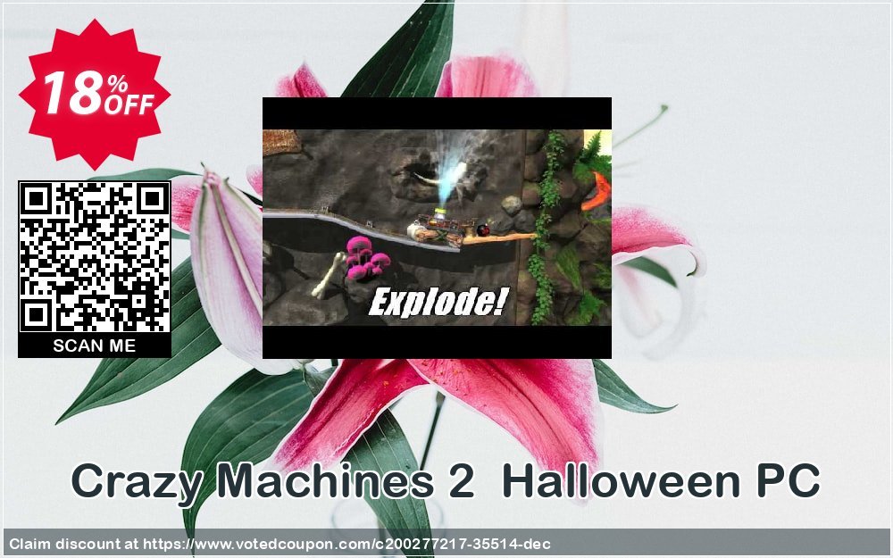 Crazy MAChines 2  Halloween PC Coupon Code May 2024, 18% OFF - VotedCoupon
