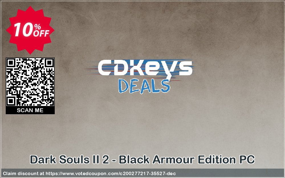 Dark Souls II 2 - Black Armour Edition PC Coupon Code Apr 2024, 10% OFF - VotedCoupon