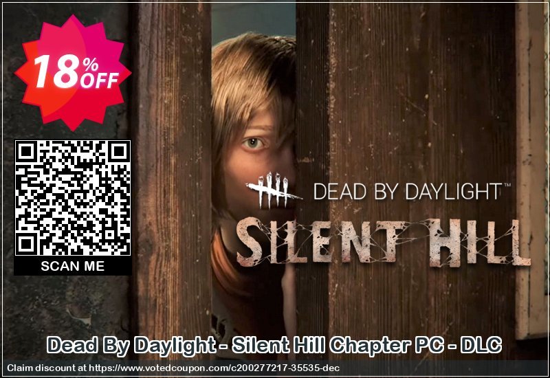 Dead By Daylight - Silent Hill Chapter PC - DLC Coupon, discount Dead By Daylight - Silent Hill Chapter PC - DLC Deal 2024 CDkeys. Promotion: Dead By Daylight - Silent Hill Chapter PC - DLC Exclusive Sale offer 