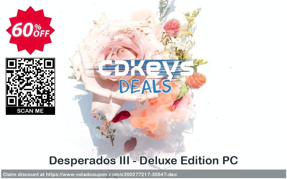 Desperados III - Deluxe Edition PC Coupon Code May 2024, 60% OFF - VotedCoupon