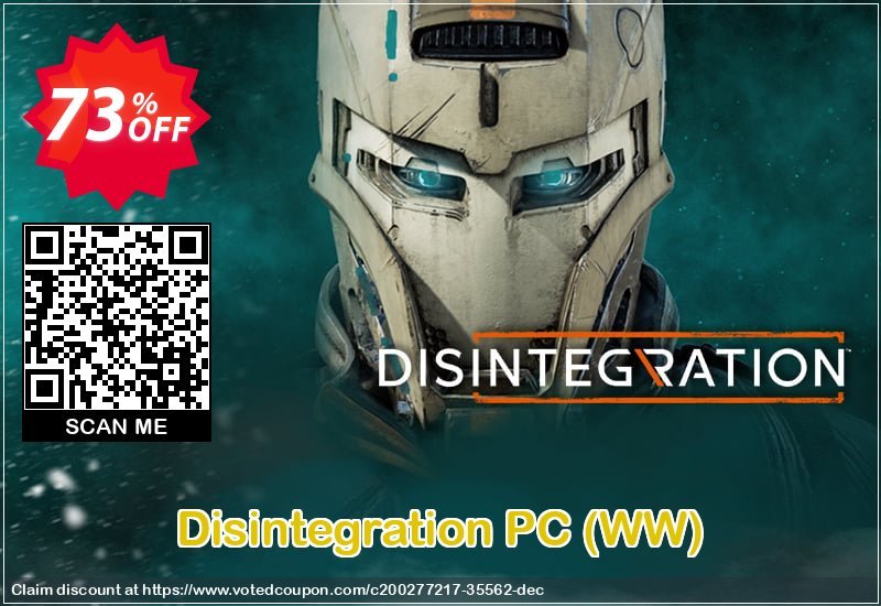 Disintegration PC, WW  Coupon, discount Disintegration PC (WW) Deal 2024 CDkeys. Promotion: Disintegration PC (WW) Exclusive Sale offer 