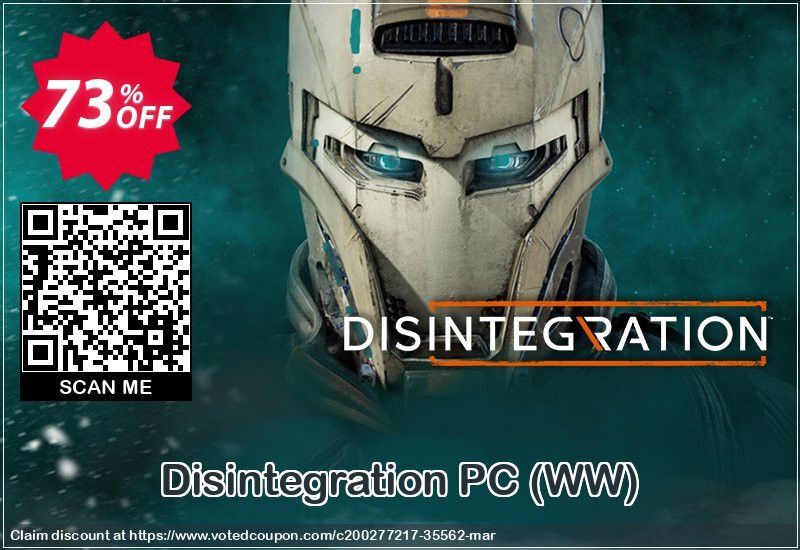 Disintegration PC, WW  Coupon, discount Disintegration PC (WW) Deal 2024 CDkeys. Promotion: Disintegration PC (WW) Exclusive Sale offer 