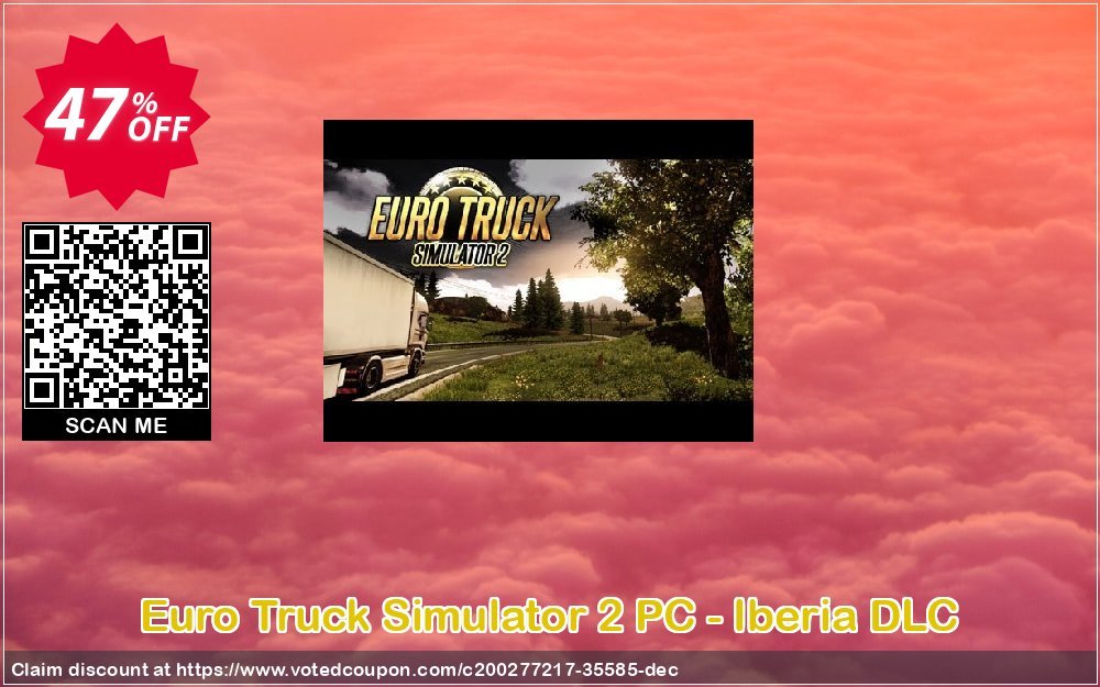Euro Truck Simulator 2 PC - Iberia DLC Coupon Code Apr 2024, 47% OFF - VotedCoupon