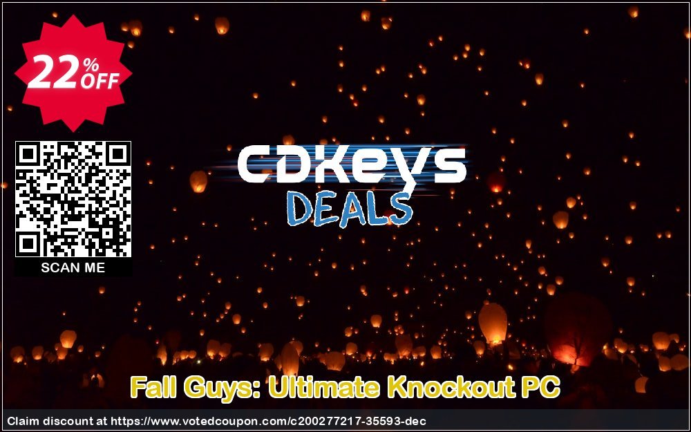 Fall Guys: Ultimate Knockout PC Coupon, discount Fall Guys: Ultimate Knockout PC Deal 2024 CDkeys. Promotion: Fall Guys: Ultimate Knockout PC Exclusive Sale offer 
