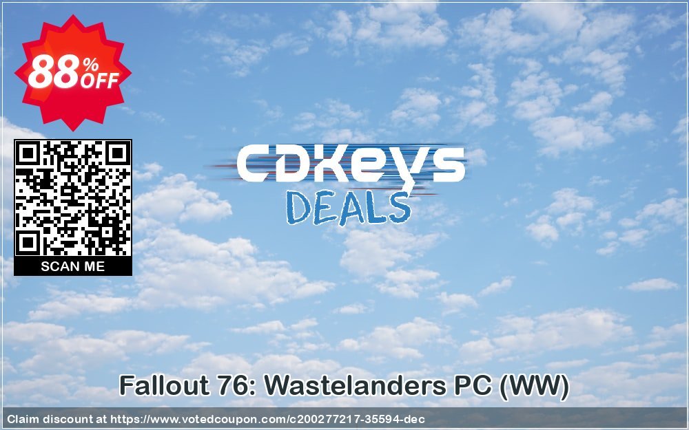 Fallout 76: Wastelanders PC, WW  Coupon Code Apr 2024, 88% OFF - VotedCoupon