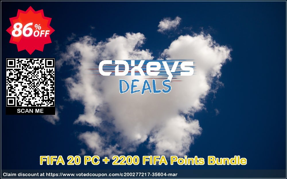 FIFA 20 PC + 2200 FIFA Points Bundle Coupon Code Apr 2024, 86% OFF - VotedCoupon