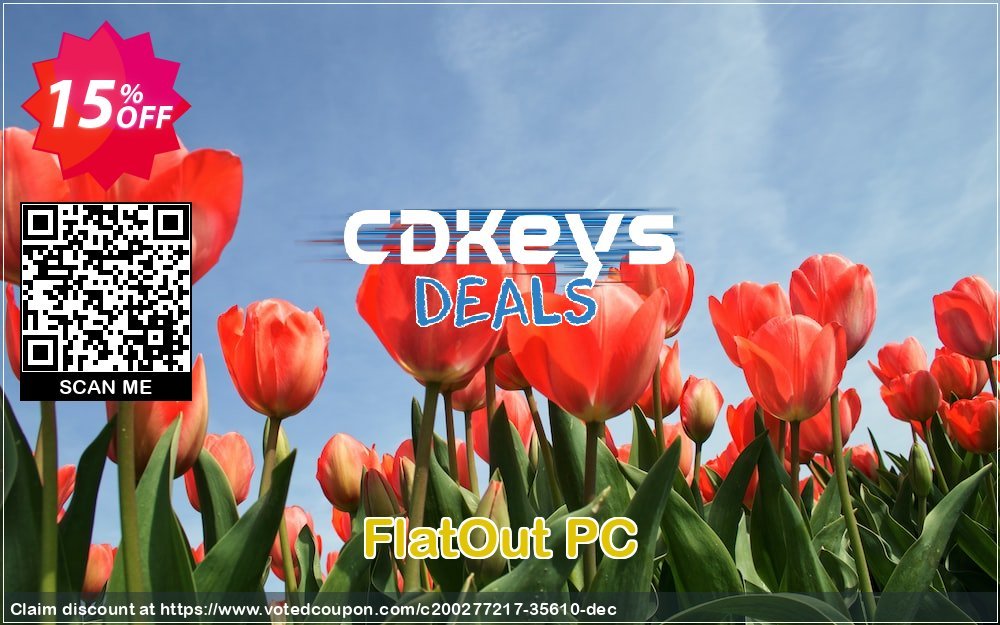 FlatOut PC Coupon, discount FlatOut PC Deal 2024 CDkeys. Promotion: FlatOut PC Exclusive Sale offer 