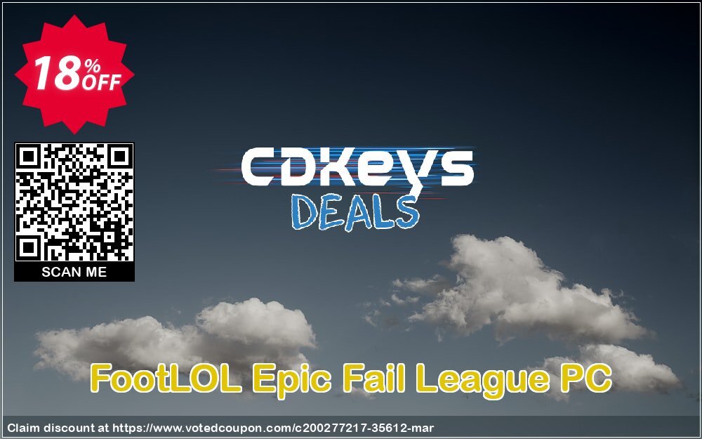 FootLOL Epic Fail League PC Coupon Code Apr 2024, 18% OFF - VotedCoupon