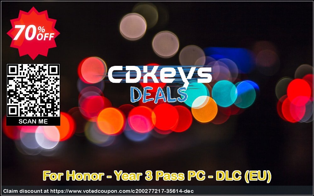 For Honor - Year 3 Pass PC - DLC, EU  Coupon, discount For Honor - Year 3 Pass PC - DLC (EU) Deal 2024 CDkeys. Promotion: For Honor - Year 3 Pass PC - DLC (EU) Exclusive Sale offer 