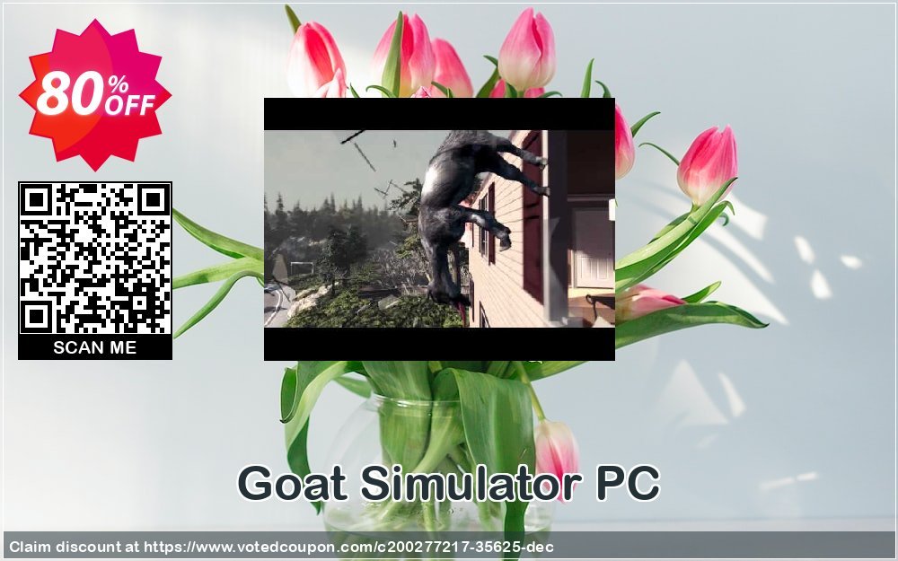 Goat Simulator PC Coupon, discount Goat Simulator PC Deal 2024 CDkeys. Promotion: Goat Simulator PC Exclusive Sale offer 
