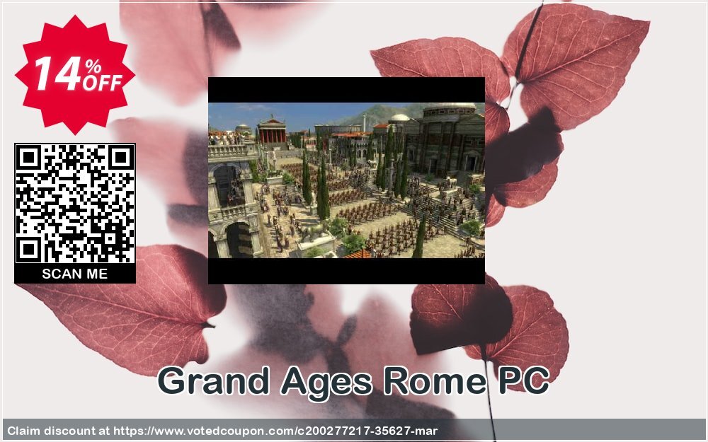 Grand Ages Rome PC Coupon, discount Grand Ages Rome PC Deal 2024 CDkeys. Promotion: Grand Ages Rome PC Exclusive Sale offer 