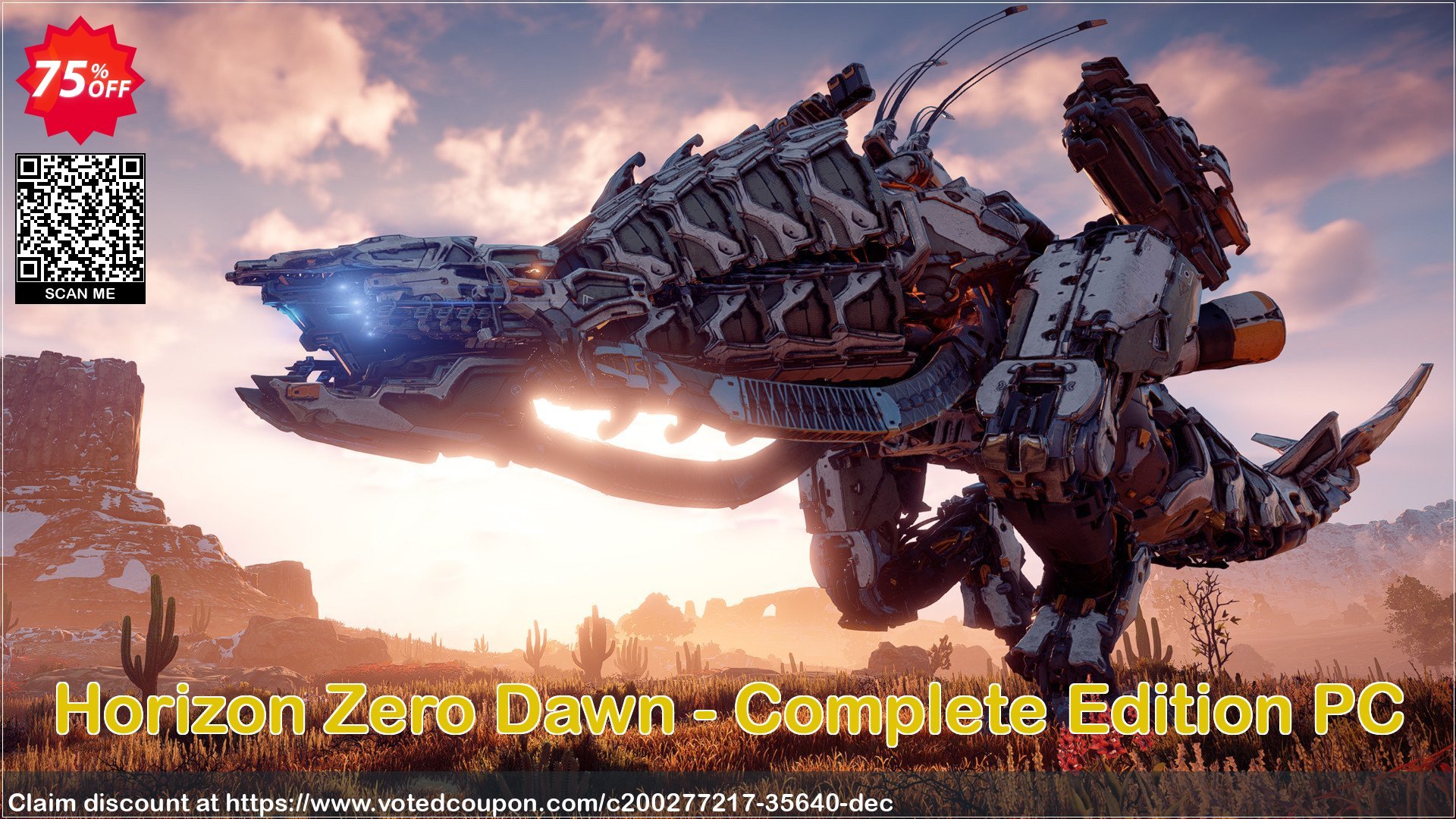 Horizon Zero Dawn - Complete Edition PC Coupon Code Apr 2024, 75% OFF - VotedCoupon