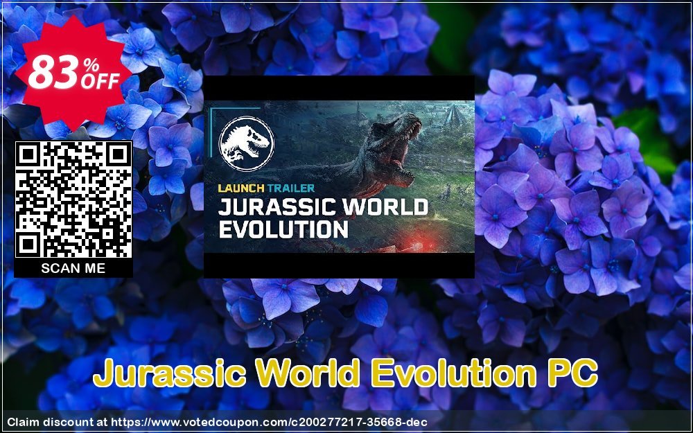 Jurassic World Evolution PC Coupon Code May 2024, 83% OFF - VotedCoupon