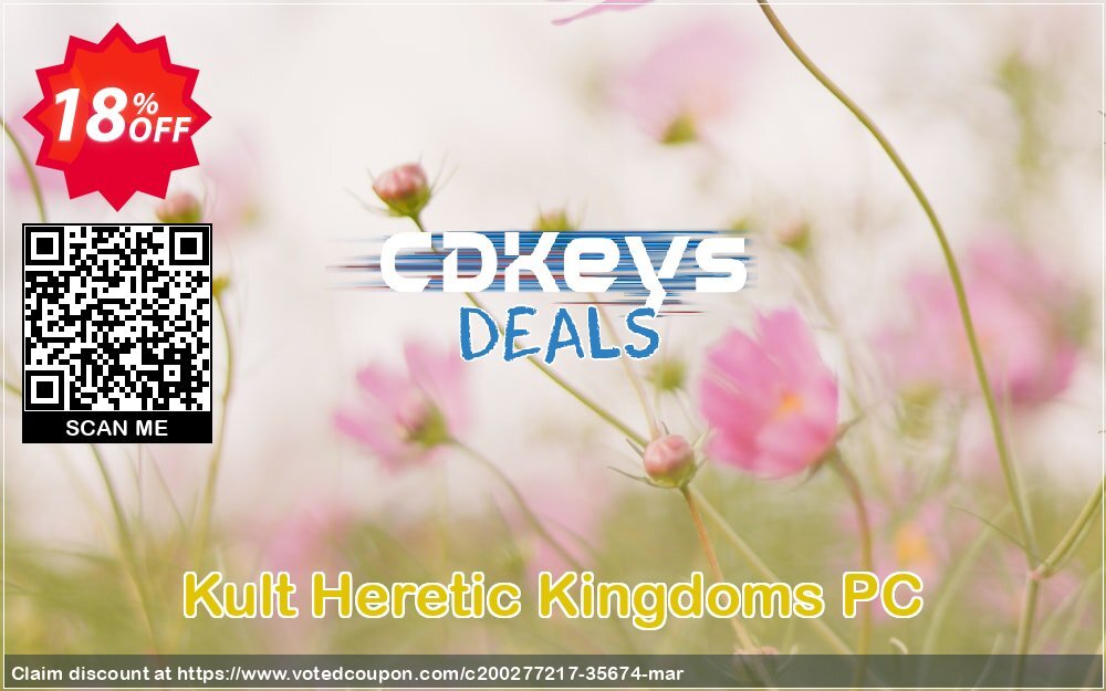 Kult Heretic Kingdoms PC Coupon, discount Kult Heretic Kingdoms PC Deal 2024 CDkeys. Promotion: Kult Heretic Kingdoms PC Exclusive Sale offer 