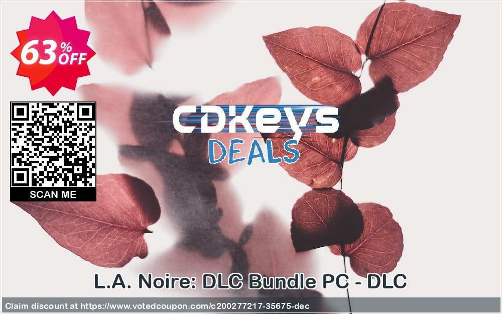 L.A. Noire: DLC Bundle PC - DLC Coupon Code Apr 2024, 63% OFF - VotedCoupon
