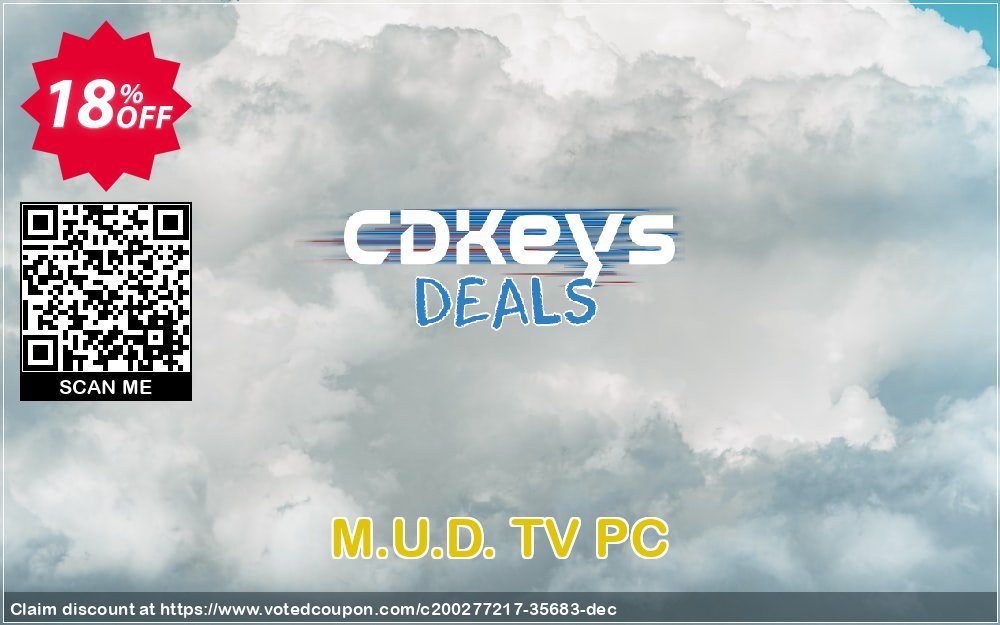 M.U.D. TV PC Coupon, discount M.U.D. TV PC Deal 2024 CDkeys. Promotion: M.U.D. TV PC Exclusive Sale offer 