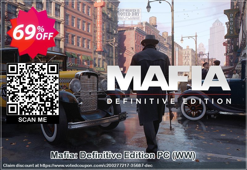 Mafia: Definitive Edition PC, WW  Coupon Code Apr 2024, 69% OFF - VotedCoupon