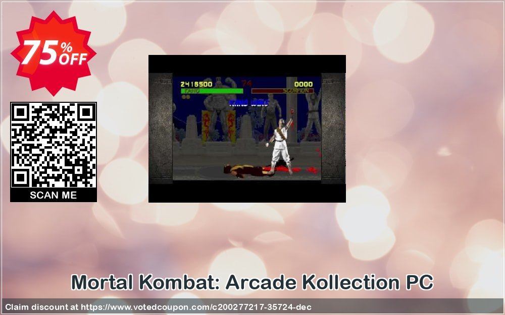Mortal Kombat: Arcade Kollection PC Coupon Code May 2024, 75% OFF - VotedCoupon