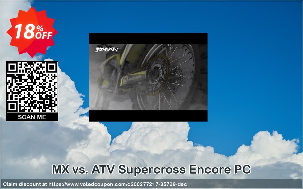 MX vs. ATV Supercross Encore PC Coupon, discount MX vs. ATV Supercross Encore PC Deal 2024 CDkeys. Promotion: MX vs. ATV Supercross Encore PC Exclusive Sale offer 